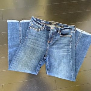 Liverpool Jeans Co. crop flare jeans- 30